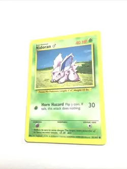 NIDORAN - 55/102 - Base Set - 4th Print - 1999-2000 - Pokemon Card - NM - Image 1