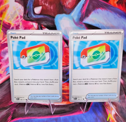 2x Poke Pad 198/217 Pokemon Card Ascended Heroes Regular Pack Fresh English 2026 - Image 3