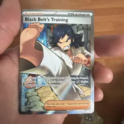 Black Belts Training 255/217 Ascending Heroes Rare Trainer Card Pokemon TCG M/NM - Image 1