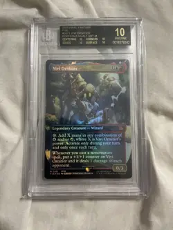Vivi Ornitier (Borderless) Final Fantasy Foil - MTG - BGS 10 BLACK LBL PRISTINE - Image 1