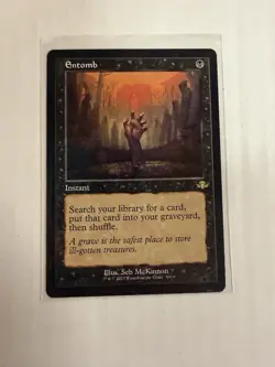 Entomb NM RETRO MTG! Dominaria Remastered - Image 1