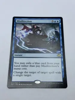 Misdirection - Duel Decks: Merfolk vs. Goblins - MTG - Rare - Magic - Image 2