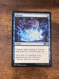 Miscast Core Set 2021 Regular NM MTG - Image 1