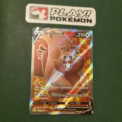 Pokemon - Greedent V (Full Art) - 256/264 - SWSH08: Fusion Strike - Holo NM - Image 1