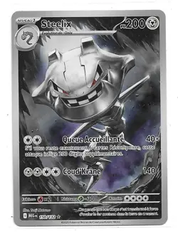 CARTE POKEMON STEELIX 200 PV 150/132 SERIE MEGA EVOLUTION ME01 NEUVE - Image 1