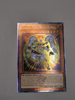 YuGiOh! Utopic Onomatopoeia (Quarter Century Secret Rare) RA04-EN028 1st Ed NM - Image 2
