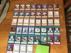 Yugioh Spright/Melfy Deck Comes Sleeved And Deck Box Lot 8 - Image 1