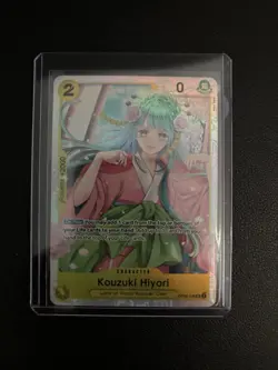 One Piece Card Game Kozuki Hiyori Sr OP06-106 - Image 1