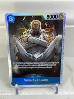One Piece Monkey.D.Garp OP12-056 Super Rare Foil - Image 1