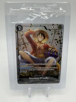 Monkey.D.Luffy (Tin Pack Set Vol. 2) P-075 One Piece Promotion Cards Foil Sealed - Image 1