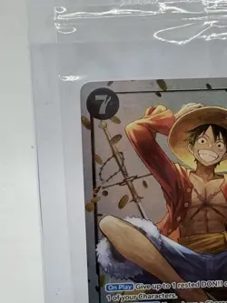 Monkey.D.Luffy (Tin Pack Set Vol. 2) P-075 One Piece Promotion Cards Foil Sealed - Image 3