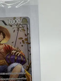 Monkey.D.Luffy (Tin Pack Set Vol. 2) P-075 One Piece Promotion Cards Foil Sealed - Image 4