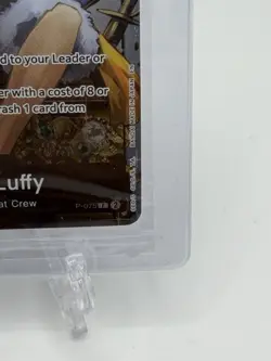 Monkey.D.Luffy (Tin Pack Set Vol. 2) P-075 One Piece Promotion Cards Foil Sealed - Image 5