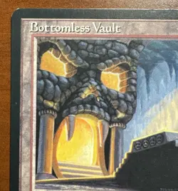 Vintage Bottomless Vault Fallen Empires Regular MTG LP - Image 2