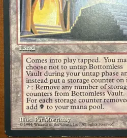 Vintage Bottomless Vault Fallen Empires Regular MTG LP - Image 5