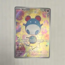 Pokemon TCG Marill Foil Holo Card 232/217 Full Art SAR/SIR Ascended Heroes - Image 1