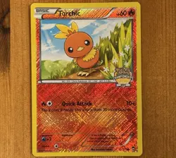Torchic 12/111, VLP Holo, State Championships, Pokemon League Promo TCG Card - Image 1