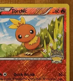 Torchic 12/111, VLP Holo, State Championships, Pokemon League Promo TCG Card - Image 2