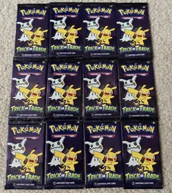 Pokemon Trick or Trade 2023 booster pack - 12 Packs Of Unopened Cards NEW - Image 1