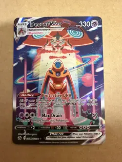 Deoxys VMAX GG45/GG70 Crown Zenith: Galarian Gallery Ultra Rare Pokemon Card - Image 1