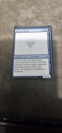 The Crab Queen Un-Known Event Playtest Cards Regular - Image 1