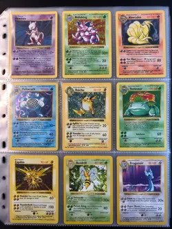 Complete Shadowless Base Set 102/102 Vintage Master Pokemon Cards HOLO Charizard - Image 4