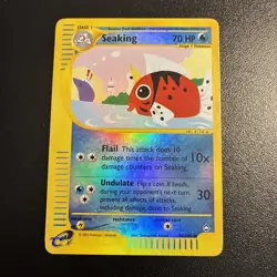 Seaking - 59/147 - Pokemon Aquapolis Reverse Holo Rare Card LP - Image 1