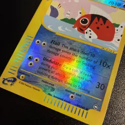 Seaking - 59/147 - Pokemon Aquapolis Reverse Holo Rare Card LP - Image 2