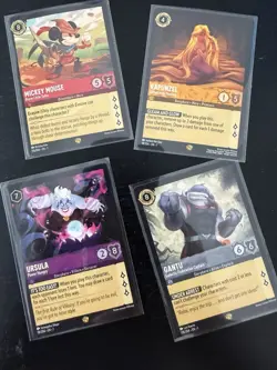 Lorcana First Chapter & Rise Of The Floodborn 240 Card Bulk C/UC/R/SR/Legendary - Image 1