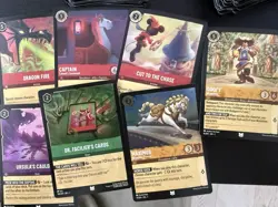 Lorcana First Chapter & Rise Of The Floodborn 240 Card Bulk C/UC/R/SR/Legendary - Image 3