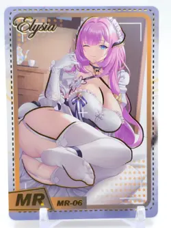 Genki Parade - Anime Waifu MR Trading Card - Elysia - Image 1