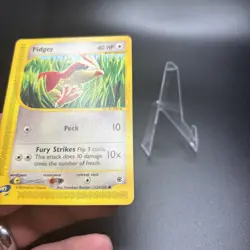 Pidgey 2002 Pokemon Vintage Card # 123/165 Expedition E-Reader Non Holo MP - Image 3