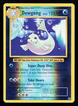 Dewgong 29/108 Reverse Holo Rare XY Evolutions Pokemon Card - Image 1