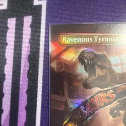 Ravenous Tyrannosaurus (Borderless) -Foil slight curling - Image 5