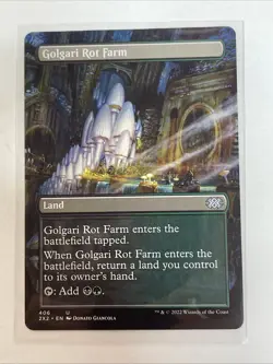 Golgari Rot Farm (Borderless) Double Masters 2022 #406 Uncommon - Image 1