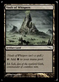 MTG Vault of Whispers - Mirrodin #286 LP - Image 1