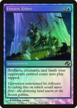 MTG FOIL Frozen Aether - Planar Chaos #054 - Image 1