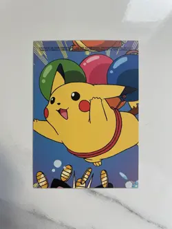 Pokemon Topps Puzzle Card #24 Arbok TV Animation Series Blue Label - Image 2