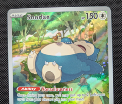 Pokemon Snorlax 051 from ETB 151 S&V/Sw&Sh NM Condition Promo Black Star ENG NM - Image 3