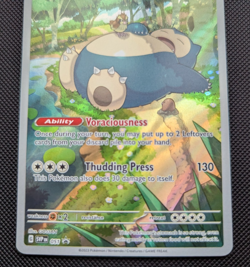 Pokemon Snorlax 051 from ETB 151 S&V/Sw&Sh NM Condition Promo Black Star ENG NM - Image 4