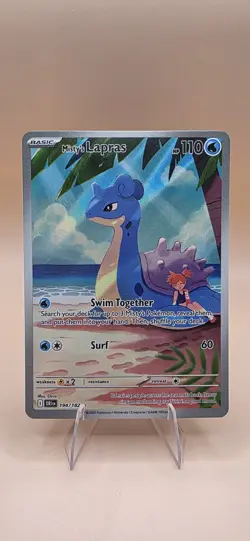 Misty’s Lapras #194 – Destined Rivals – Pokemon TCG – Near Mint - Image 1