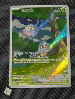 Tangela 178/165 - Scarlet Violet 151 Illustration Rare English Pokemon NM - Image 1
