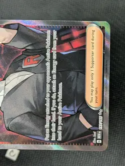 Giovanni's Charisma 197/165 - Scarlet Violet 151 Full Art Ultra Rare Pokemon NM - Image 5