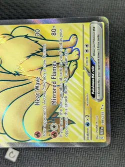 Ninetales ex 186/165 - Scarlet Violet 151 Full Art Ultra Rare Pokemon NM - Image 5
