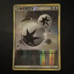 Double Colorless Energy 103/123 Reverse Holo 2010 TCG Pokemon - Image 1