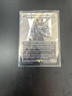Dion, Bahamut's Dominant (Borderless) (Surge Foil) Final Fantasy Foil - Image 1