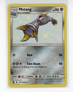 2019 Pokemon Hidden Fates Metang Shiny Vault #SV31/SV94 (TJ) - Image 1