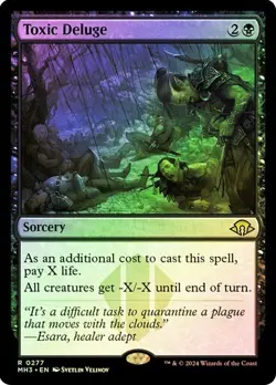 Toxic Deluge FOIL - 0277 - Rare - Modern Horizons 3 MH3 MTG - Image 1
