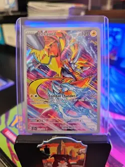 Pokemon Zeraora 151/142 SV08 Stellar Crown Full Art Holo Secret Rare 120 HP - Image 5