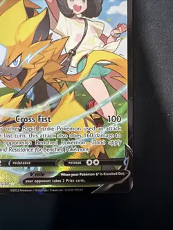 Pokemon Zeraora V Trainer Gallery SWHS Silver Tempest TG16/TG30 - Image 4